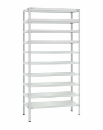 Стеллаж металлический Титан МС-500 2300х1000х600 10 полок