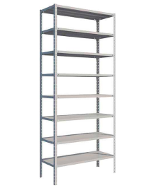 Стеллаж MS Strong 1850х1200х300 8 полок Стеллаж MS Strong 1850х1200х300 8 полок