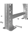 Стеллаж MS U 2000x1200x300 4 полки (280 кг, металл) купить в Уфе