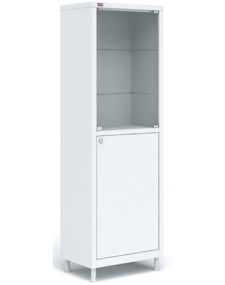 Металлический медицинский шкаф М1 165.50.32 C купить в Уфе