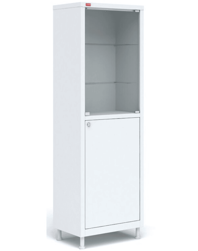 Металлический медицинский шкаф М1 165.57.32 C купить в Уфе