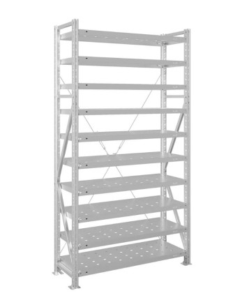 Стеллаж MS U 2000x1200x300 10 полок (280 кг, перф) купить в Уфе