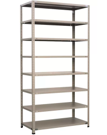Стеллаж металлический Титан МС-750 2400x700x500 8 полок Стеллаж металлический Титан МС-750 2400x700x500 8 полок