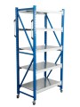 Стеллаж мобильный БиКом СТ-4 300x180x60 5 полок Стеллаж мобильный БиКом СТ-4 300x180x60 5 полок