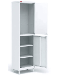 Металлический медицинский шкаф М1 175.60.40 C