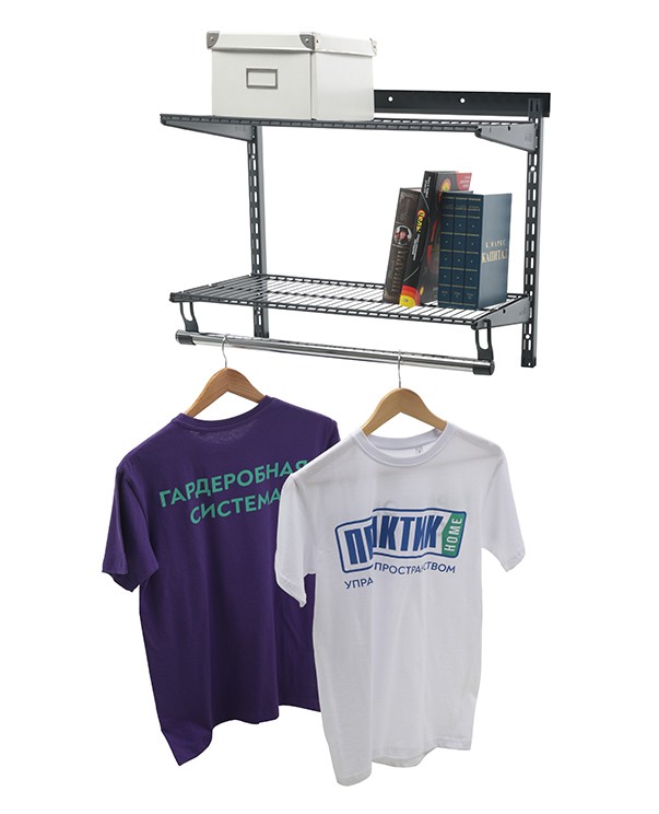 Гардеробная система Практик Home Basic G60S графит купить в Уфе Гардеробная система Практик Home Basic G60S графит купить в Уфе