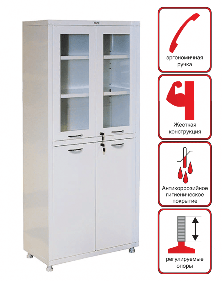 Медицинский шкаф HILFE МД 2 1780 R купить в Уфе Медицинский шкаф HILFE МД 2 1780 R купить в Уфе