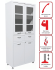 Медицинский шкаф HILFE МД 2 1780 R-1 купить в Уфе