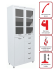 Медицинский шкаф Hilfe МД 2 1780 R-5 купить в Уфе