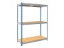 Стеллаж Практик SB 3000х183х91 3 полки (фанера) Стеллаж Практик SB 3000х183х91 3 полки (фанера)