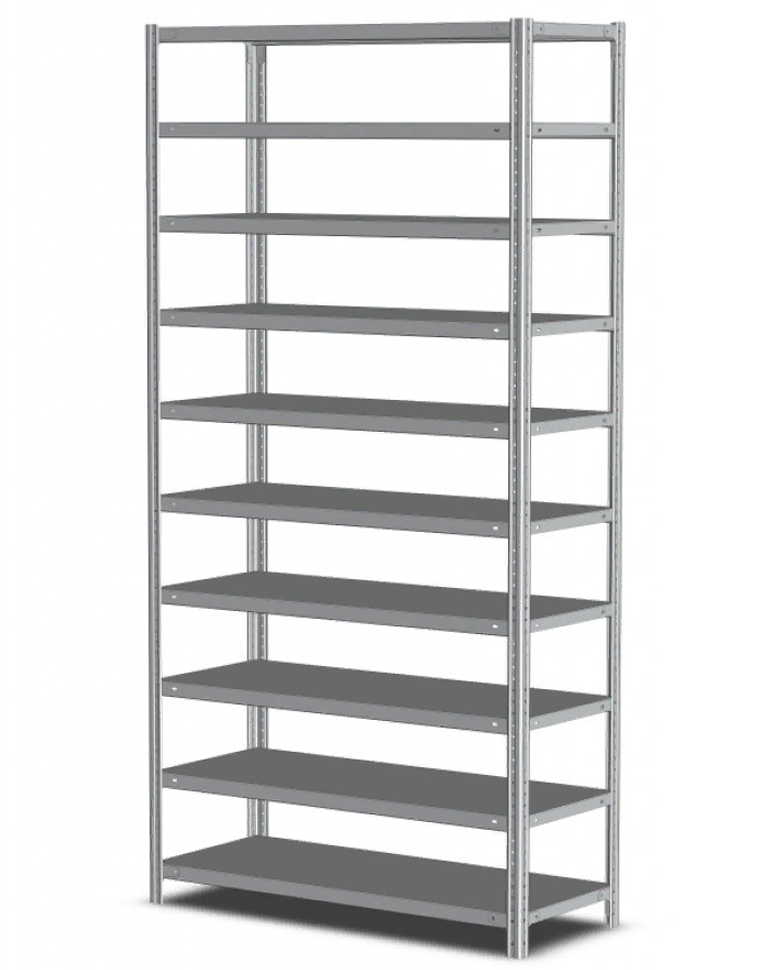 Стеллаж MS Standart 1600х700х400 10 полок купить в Уфе Стеллаж MS Standart 1600х700х400 10 полок купить в Уфе