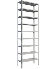 Стеллаж MS Standart 2200х1000х500 9 полок