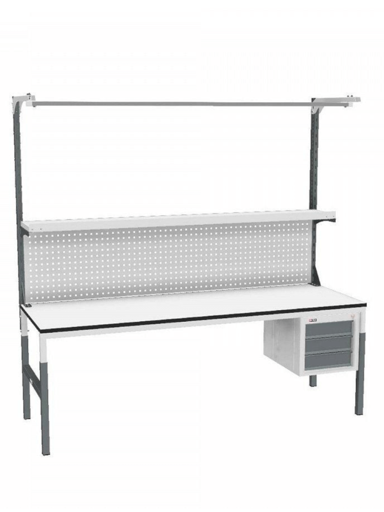 Стол монтажный ДиКом СР-М-200-03 ESD Пластик купить в Уфе Стол монтажный ДиКом СР-М-200-03 ESD Пластик купить в Уфе