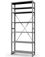 Стеллаж ТСУ 4000x700x400 7 полок (300 кг, металл) Стеллаж ТСУ 4000x700x400 7 полок (300 кг, металл)