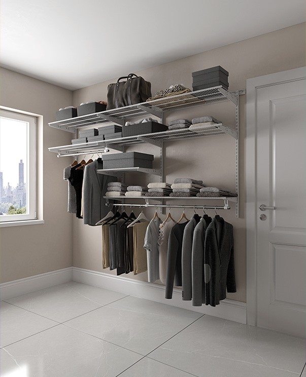 Гардеробная система Практик Home Optima G240 белая купить в Уфе