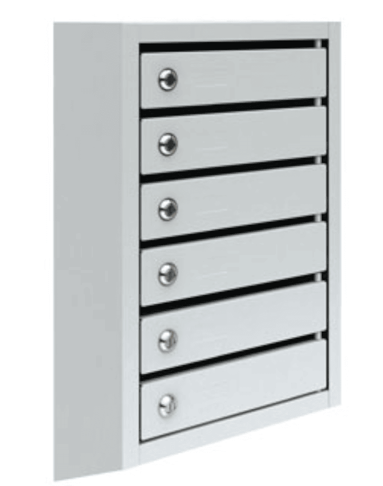 Ящик почтовый ПМ-6 с задней стенкой купить в Уфе Ящик почтовый ПМ-6 с задней стенкой купить в Уфе