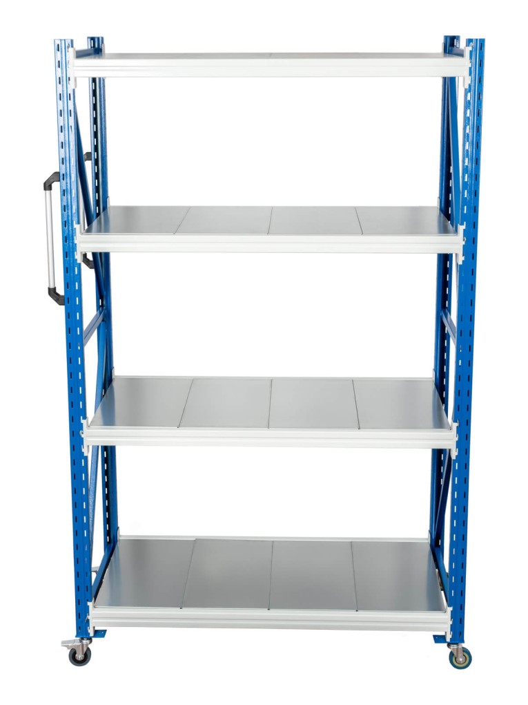 Стеллаж мобильный БиКом СТ-4 250x90x100 4 полки купить в Уфе Стеллаж мобильный БиКом СТ-4 250x90x100 4 полки купить в Уфе