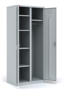 Двухсекционный металлический шкаф ШРМ-22У/600 Двухсекционный металлический шкаф ШРМ-22У/600