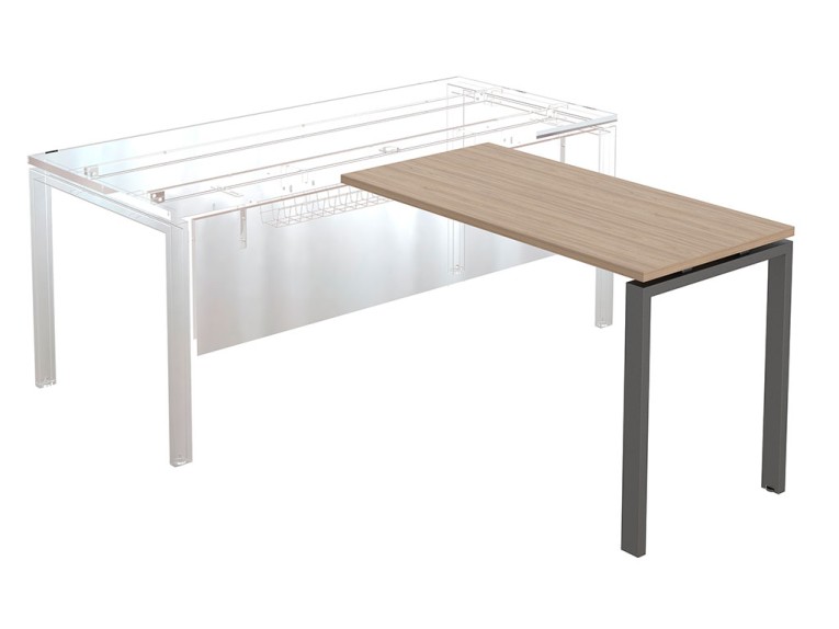 Брифинг-приставка NT 120 вяз натуральный/антрацит купить в Уфе