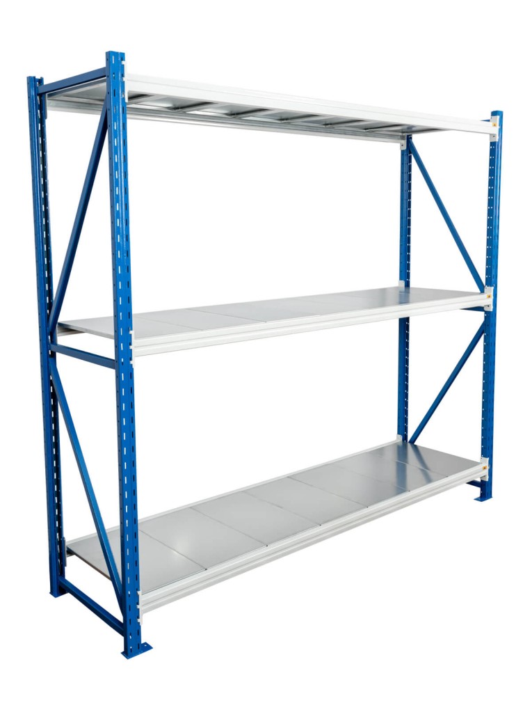 Стеллаж стационарный БиКом СТ-4 250x120x100 3 полки купить в Уфе