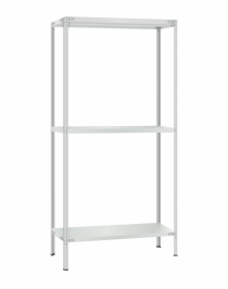 Стеллаж металлический Титан МС-500 2400х1000х600 3 полки Стеллаж металлический Титан МС-500 2400х1000х600 3 полки