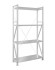 Стеллаж MS U 2000x1200x400 4 полки (180 кг, металл) купить в Уфе