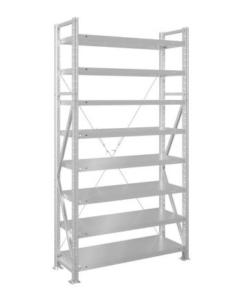 Стеллаж MS U 2000x1200x500 8 полок (350 кг, металл) купить в Уфе