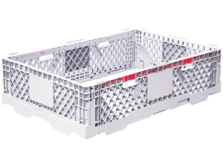 Паллетная рама штабелируемая 1200х800х300 серая c бортиками купить в Уфе