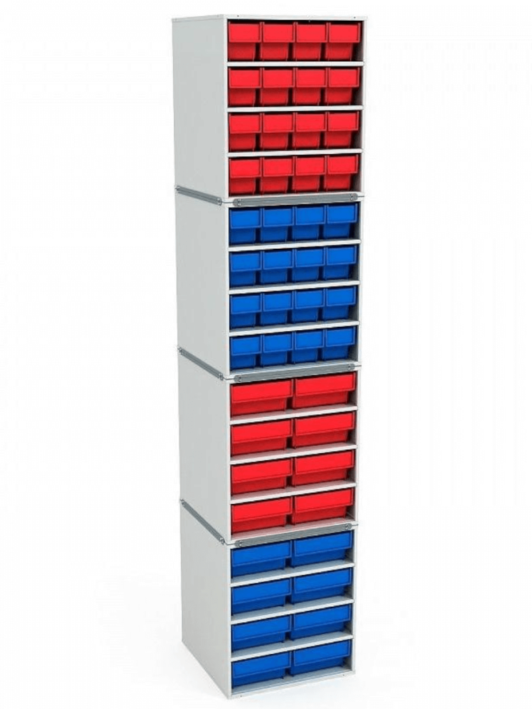 Стационарная кассетница ДиКом (на 4 яруса) купить в Уфе Стационарная кассетница ДиКом (на 4 яруса) купить в Уфе