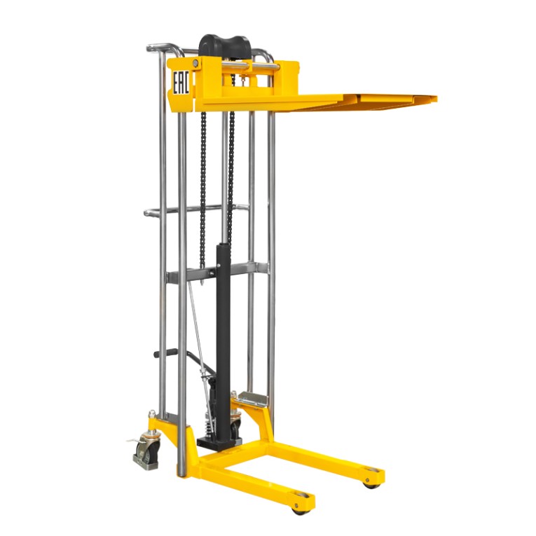 Ручной гидравлический штабелер PJ4150 (400 кг; 1,5 м; с вилами и площадкой) SMARTLIFT (SMART) купить в Уфе Ручной гидравлический штабелер PJ4150 (400 кг; 1,5 м; с вилами и площадкой) SMARTLIFT (SMART) купить в Уфе