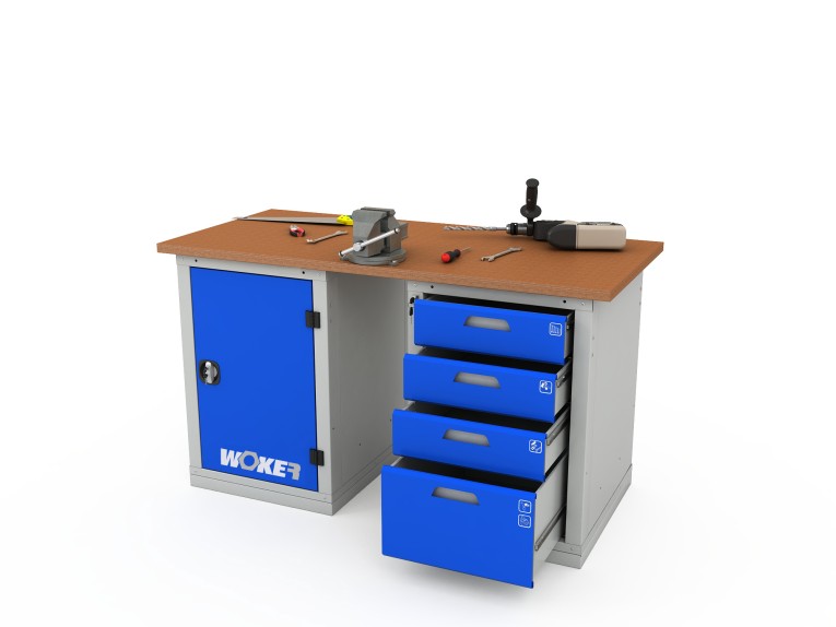 Верстак двухтумбовый WOKER PRO 2104.1200 купить в Уфе Верстак двухтумбовый WOKER PRO 2104.1200 купить в Уфе
