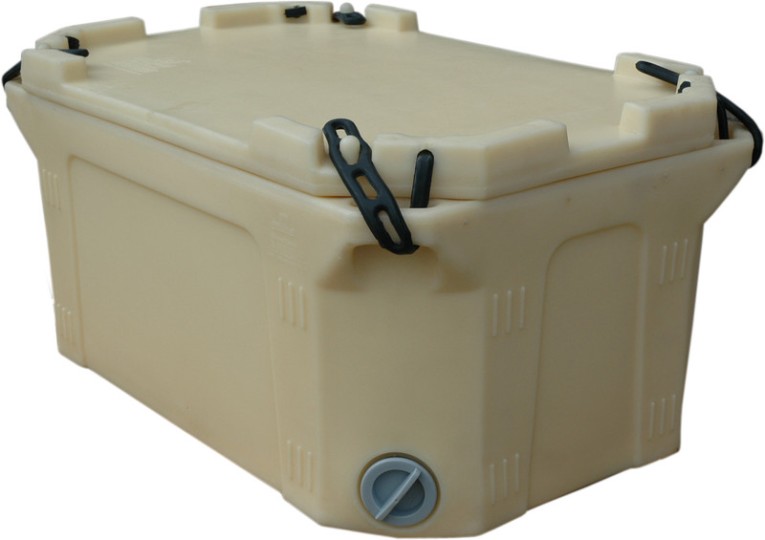 Контейнер 790х490х400 мм бежевый с крышкой купить в Уфе Контейнер 790х490х400 мм бежевый с крышкой купить в Уфе