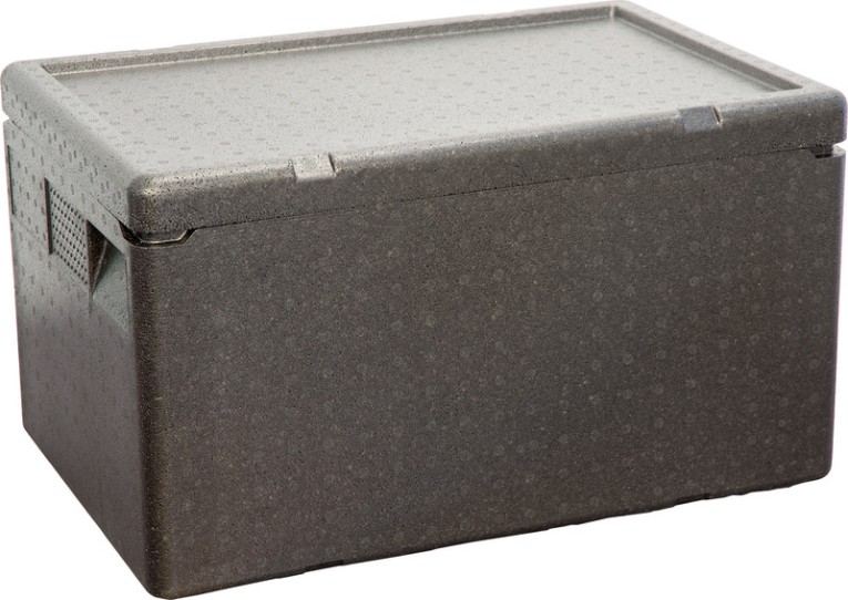 Контейнер 600х400х340 мм (48 литров) с крышкой купить в Уфе