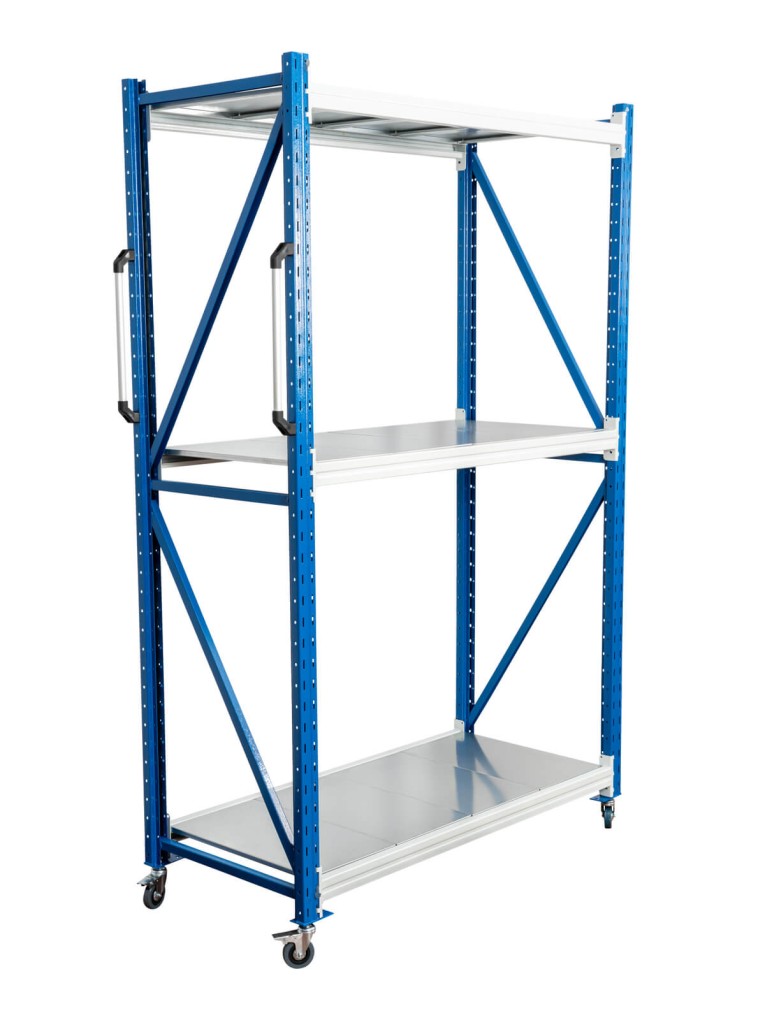 Стеллаж мобильный БиКом СТ-4 300x90x80 3 полки купить в Уфе Стеллаж мобильный БиКом СТ-4 300x90x80 3 полки купить в Уфе