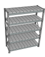 Стеллаж грузовой СГР 2000x1200x400 5 полок (металл) Стеллаж грузовой СГР 2000x1200x400 5 полок (металл)