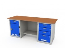 Верстак двухтумбовый WOKER PRO 2204.2000 Верстак двухтумбовый WOKER PRO 2204.2000