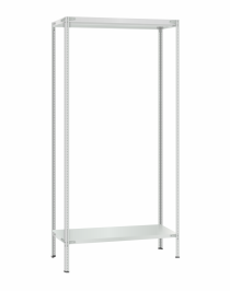 Стеллаж металлический Титан МС-500 3000х1000х300 2 полки Стеллаж металлический Титан МС-500 3000х1000х300 2 полки