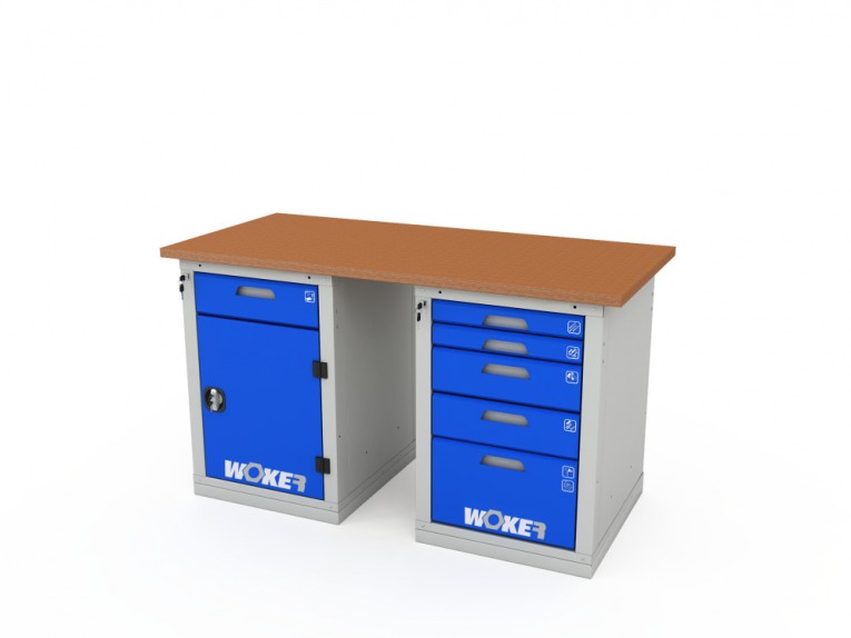 Верстак двухтумбовый WOKER PRO 2205.1500 купить в Уфе Верстак двухтумбовый WOKER PRO 2205.1500 купить в Уфе
