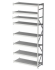 Дополнительная секция MS Profi 2500x1200x500 8 полок купить в Уфе