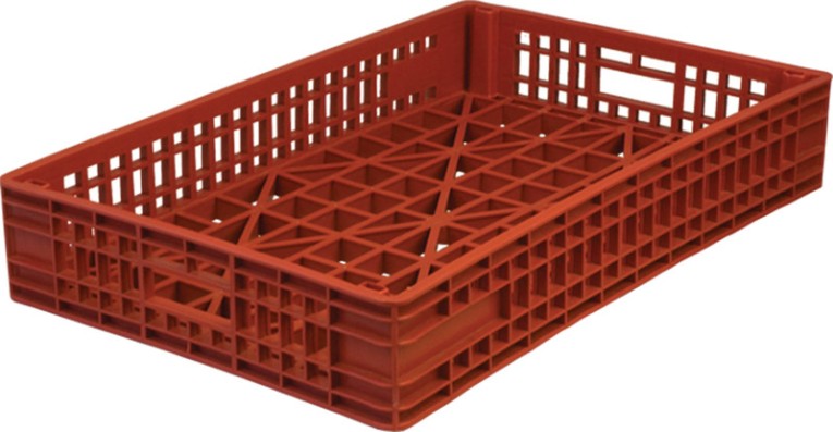 Ящик хлебный 740х460х130 красный купить в Уфе