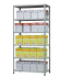 Стеллаж MS Strong 2200х1200х400 6 полок купить в Уфе