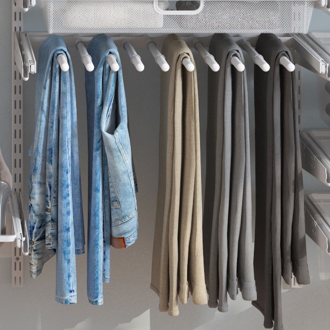 Брючница выдвижная GT-45 белая купить в Уфе