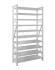Стеллаж MS U 2000x1200x500 10 полок (400 кг, металл) купить в Уфе
