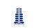 Стеллаж для пластиковых лотков SORTEX двухсторонний 1500x1000x800.05 купить в Уфе