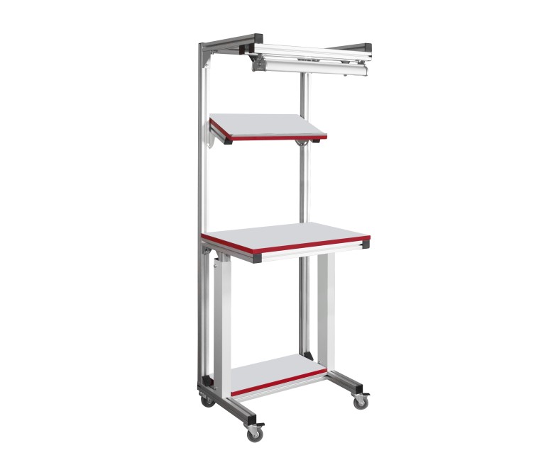 Стойка подкатная компьютерная Gresson СПК-КП ESD купить в Уфе Стойка подкатная компьютерная Gresson СПК-КП ESD купить в Уфе