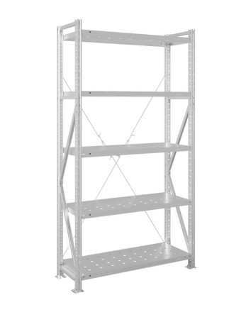Стеллаж MS U 3000x700x800 5 полок (350 кг, перф) купить в Уфе