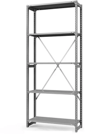 Стеллаж ТСУ 3500x700x800 5 полок (150 кг, металл) Стеллаж ТСУ 3500x700x800 5 полок (150 кг, металл)