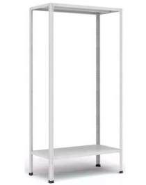 Стеллаж металлический Титан МС-500 2200х1000х500 2 полки Стеллаж металлический Титан МС-500 2200х1000х500 2 полки