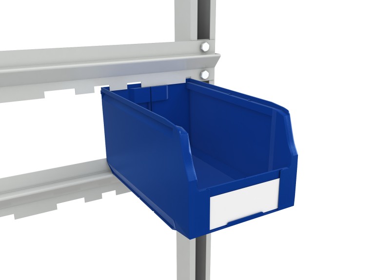 Стеллаж для пластиковых лотков SORTEX двухсторонний 1800x1000x800.03 купить в Уфе