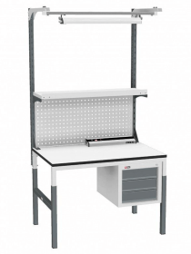 Стол монтажный ДиКом СР-М-100/90-05 ESD Пластик